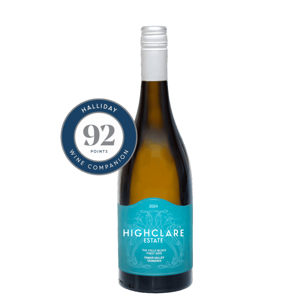 Highclare Estate 2024 The Folly Block Pinot Gris bottle