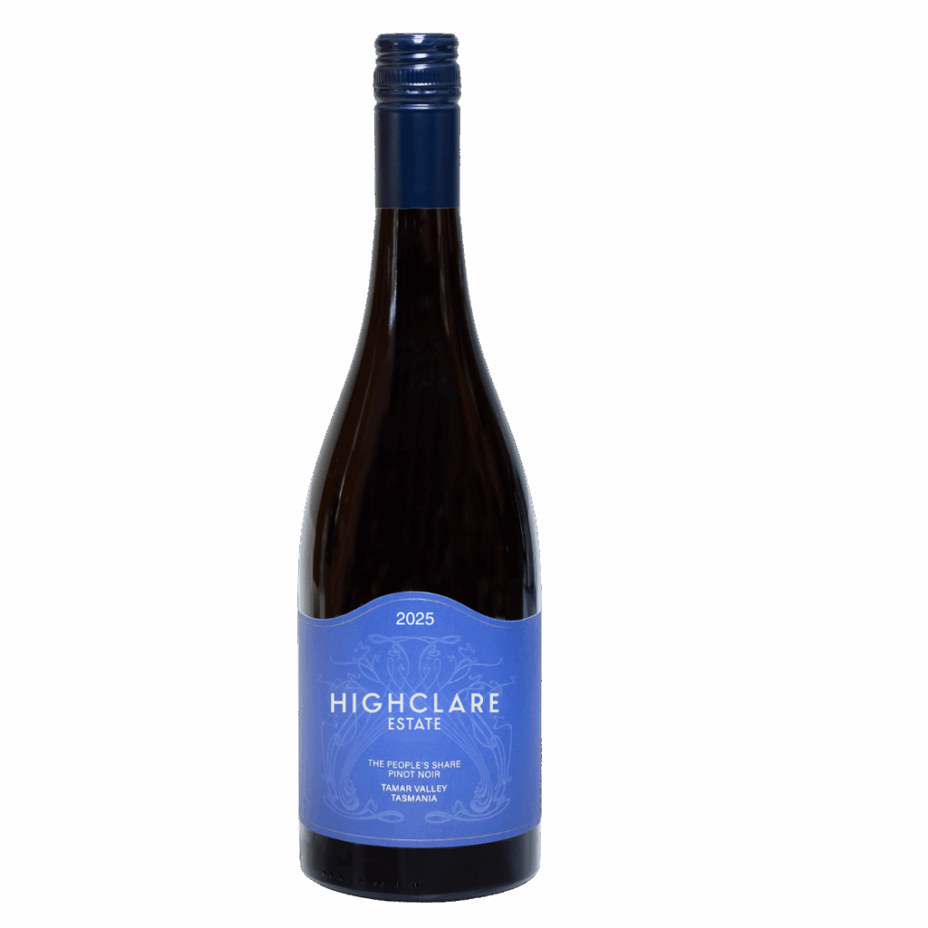 Highclare Estate 2025 People's Share Pinot Noir bottle
